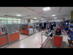 Fabrikant van zakfilterapparatuur, dagelijkse montage-display