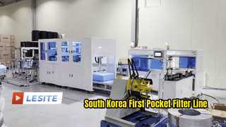Zuid-Korea's eerste automatische zakfilterassemblagelijn in gebruik genomen