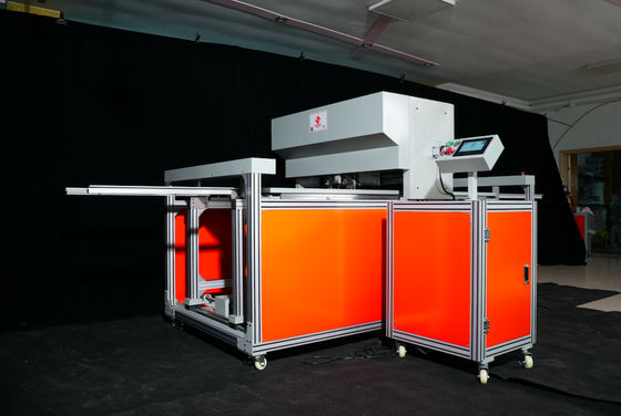 Gegalvaniseerde ijzeren luchtfilterfabrieksmachine 380V Spanning Hoge productiviteit