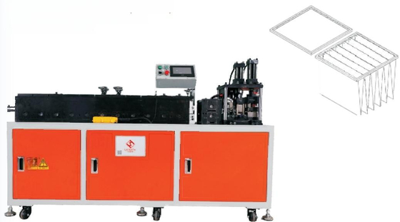 Gegalvaniseerde ijzeren luchtfiltermachine 12 stuks/min Productiecapaciteit