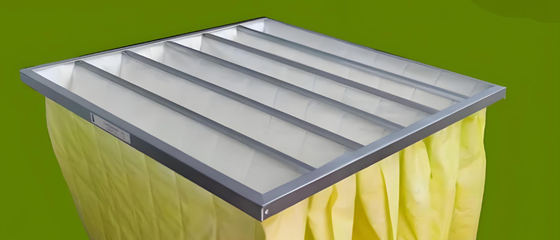 Volledig automatische pneumatische filtermachine voor het persen van zakjes met vijf koppen