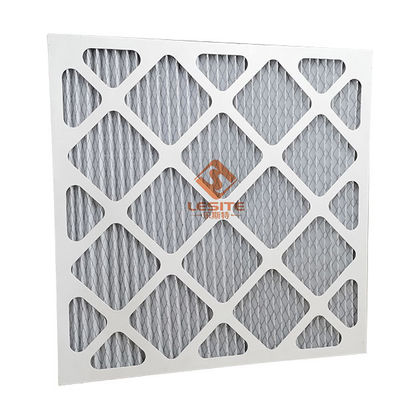 Commerical G3 G4 Merv 8 Hepa-Luchtfilter voor HVAC, Geplooide Comité Filter