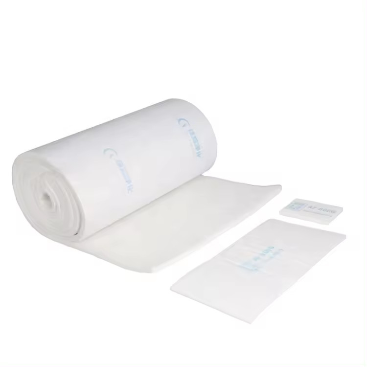 Medium Filter Media / Plafond Filter voor Spray Booth Air Outlet Side geplakt met stof of mesh
