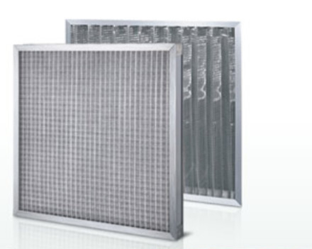 Metalen mesh pre-filter meerdere lagen van golvende aluminium mesh en roestvrij staal mesh