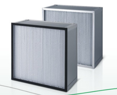 Hoge stofopvangcapaciteit Deep-Pleat HEPA-filter Goede luchtstroompenetratie Eenvormigheid