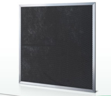 Gegalvaniseerd staal geactiveerd koolstof plank luchtfilter frame en raster is herbruikbaar