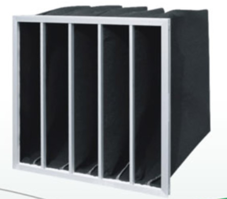 Meerdere zakken Ontwerp Geactiveerd koolstof Pocket Air Filter Grote luchtstroom