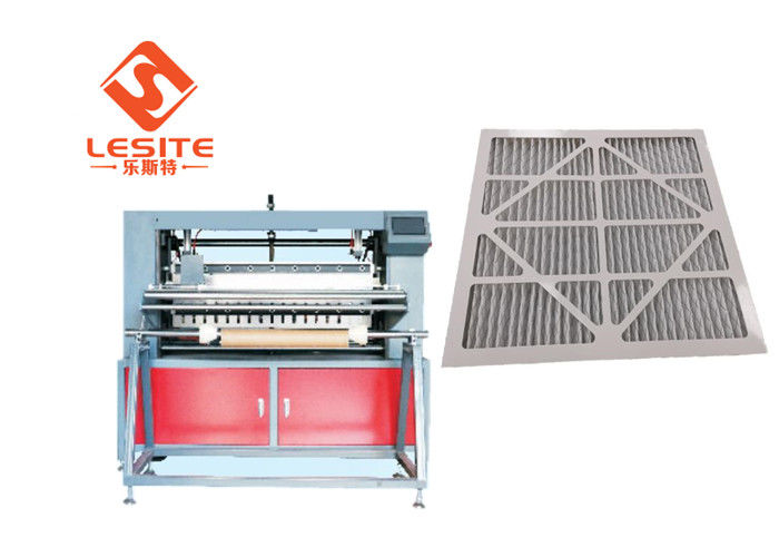 Het Filtreerpapier Plooiende Machine van Ce 7.5KW, pp Gesponnen Filter die Machine maken