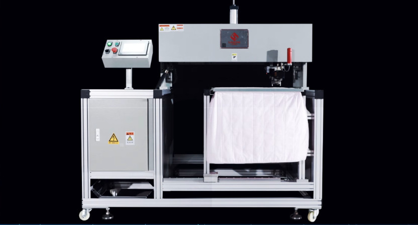 Semi Automatische het Vastnagelen van 380V 7Pa Machine voor Zakfilter
