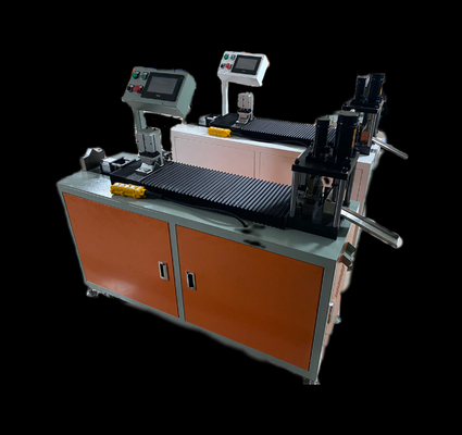 220V van het het profiel de externe kader van het filteraluminium van de de hoekcode insteek automatische snijmachine