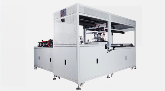 Het semi Automatische Luchtfilter Binnenkader die van de Productiemachine 220V 7pa vormen