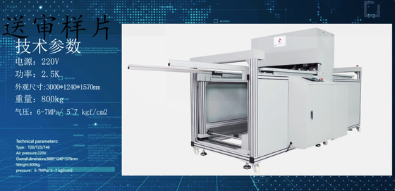 1.5KW automatische Pneumatische Afdekkende Pers voor Zakfilter