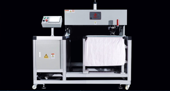 Automatische Efficiënte 1.5KW-Luchtfilter Productiemachine voor Decoratieve Stroken